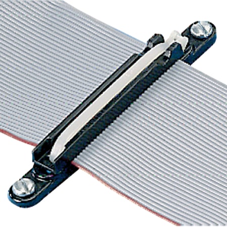 Panduit Cable Tie Mount, Nylon 6/6, Black, 0.16 in L, 100 PK FCPI1-C20